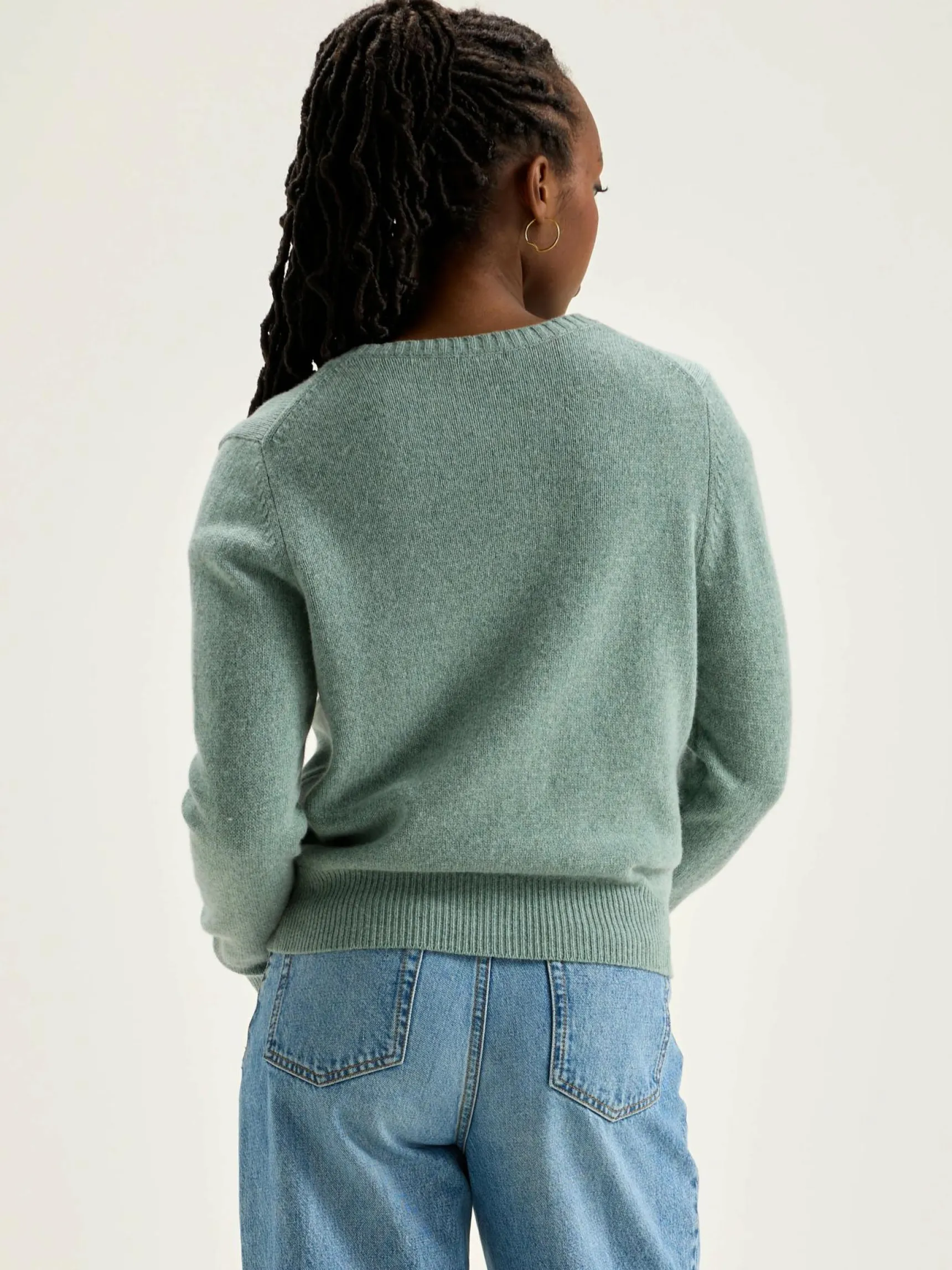 giwes-ronde-hals-cardigan-jJBAqiZu-3.webp Fashion Bellerose Giwes Ronde Hals Cardigan Rain Blue