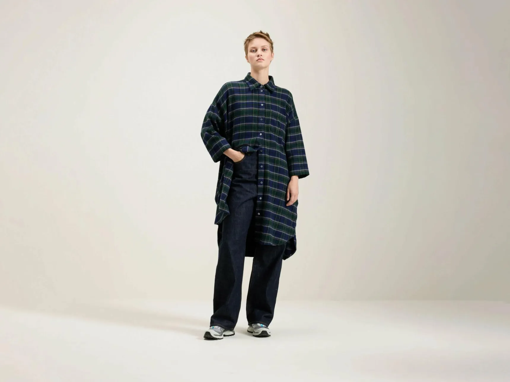 gladys-hemdjurk-nNQxNyGI-0.webp Sale Bellerose Gladys Hemdjurk Blueberry / Gardenia