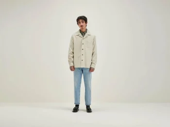 Outlet Bellerose Goney Corduroy Overhemd Craie