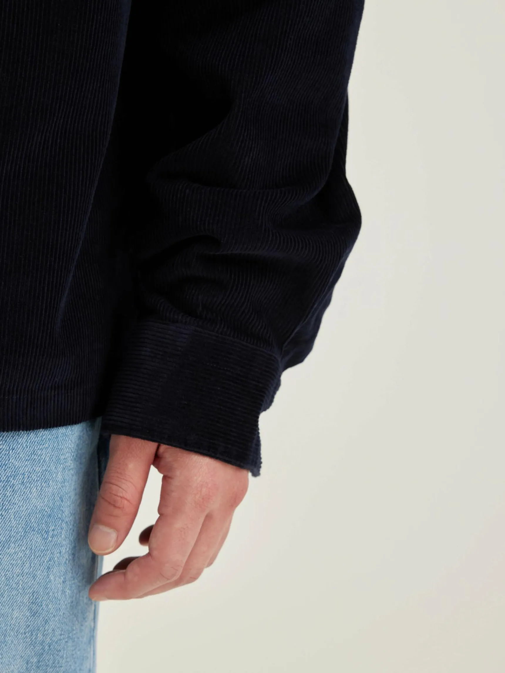 goney-corduroy-overhemd-yszQxMSX-5.webp Outlet Bellerose Goney Corduroy Overhemd Navy