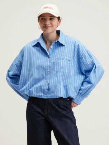 Online Bellerose Graham Volumineus Hemd Azur