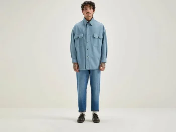 Clearance Bellerose Grown Denim Overhemd Chambray