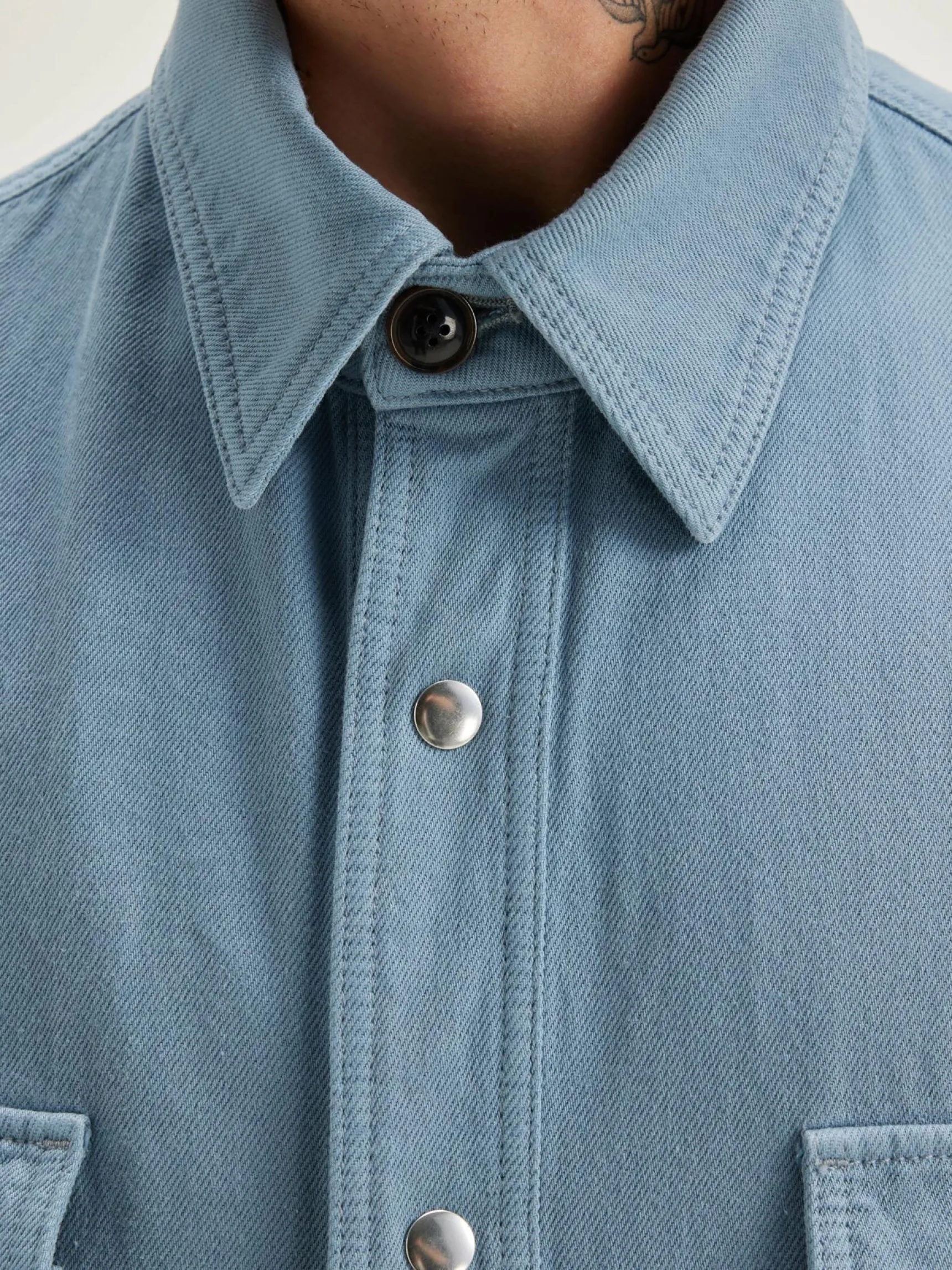 grown-denim-overhemd-vJfTJOSs-4.webp Clearance Bellerose Grown Denim Overhemd Chambray