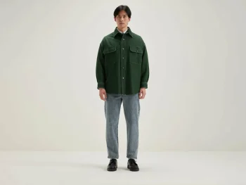 New Bellerose Grown Geruit Overhemd Green Stone