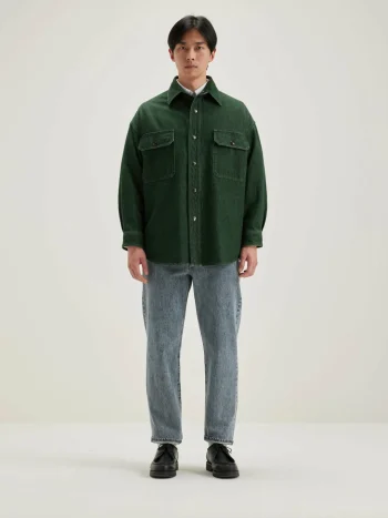 New Bellerose Grown Geruit Overhemd Green Stone