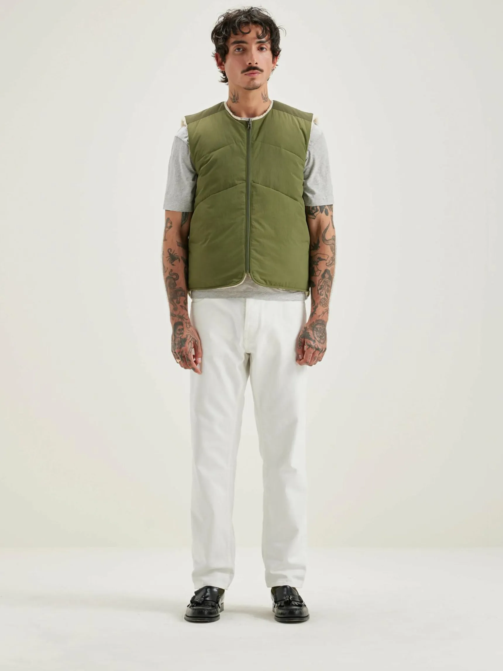 hocho-bodywarmer-vJEggVHn-2.webp Fashion Bellerose Hocho Bodywarmer Army