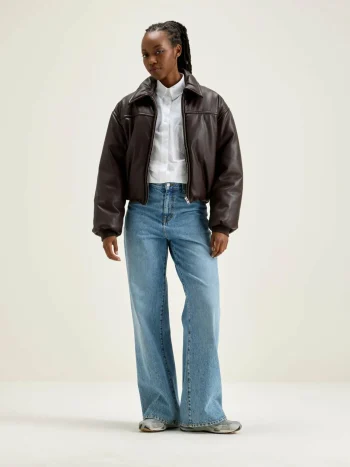 Online Bellerose Jacky Bomber In Imitatieleer