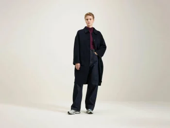 Discount Bellerose Joanne Klassieke Jas Navy