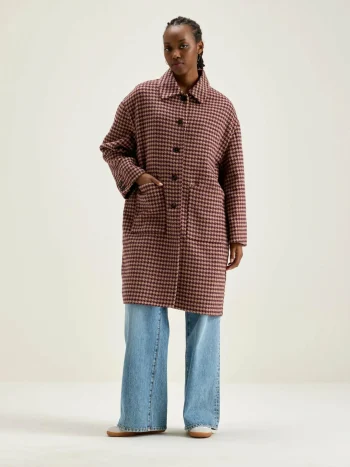 Fashion Bellerose Joanne Klassieke Jas Ecume / Lychee