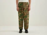New Bellerose Kargo Relaxed Cropped Broek Amber / Army