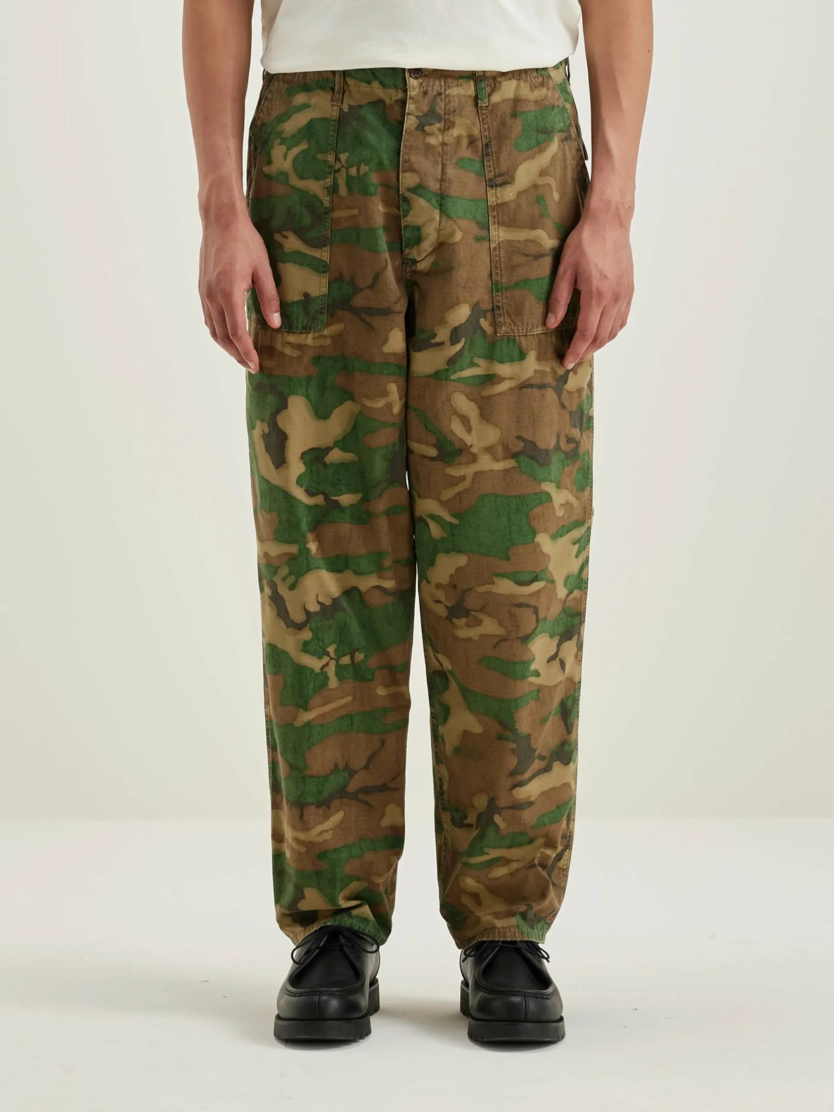 kargo-relaxed-cropped-broek-knvGWYrE-1.webp New Bellerose Kargo Relaxed Cropped Broek Amber / Army