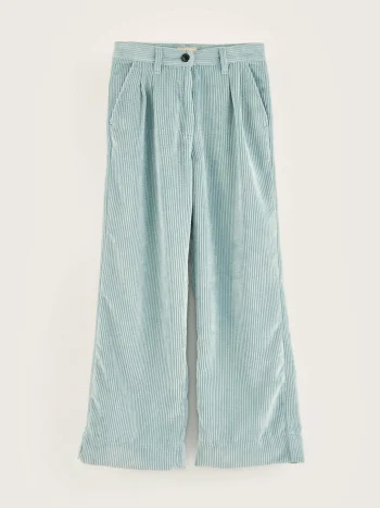 New Bellerose Katie Corduroy Broek Aqua