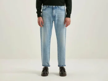 Fashion Bellerose Keegan Rechte Jeans Light Blue Bleach