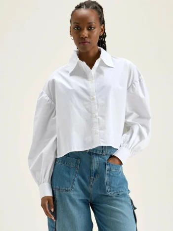 New Bellerose Kinga Popeline Hemd White