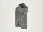 New Bellerose Kou Gebreide Sjaal Mid Grey