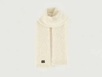 Online Bellerose Kou Gebreide Sjaal Ivory