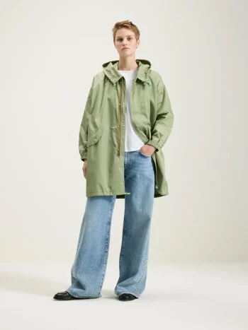 Outlet Bellerose Laos Parka Met Capuchon Thym