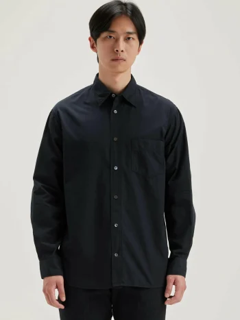 New Bellerose Lighty Relaxed Hemd Black Blue