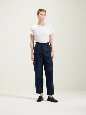 Online Bellerose Lilo Paperbag Broek Navy