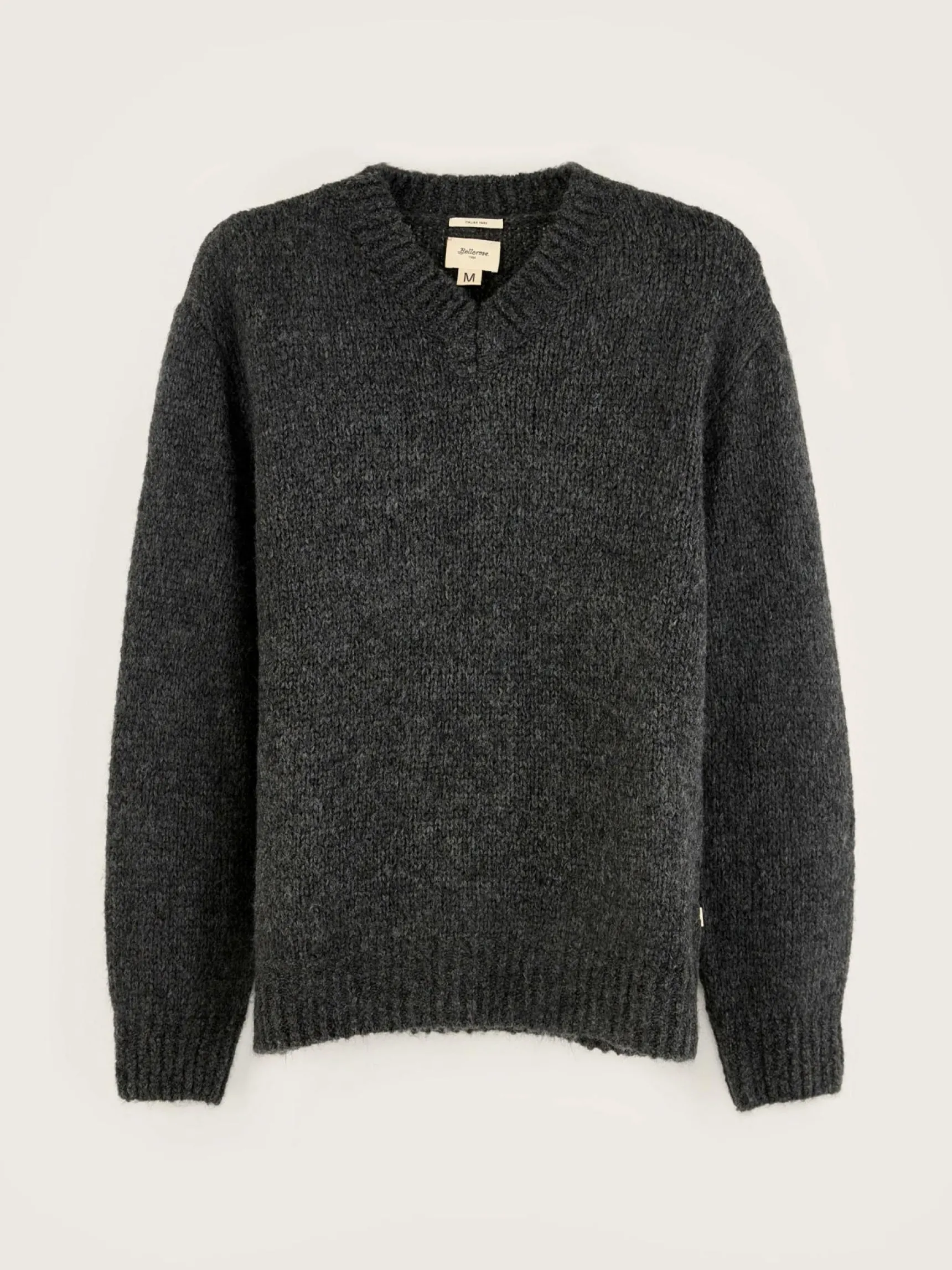 liora-v-hals-trui-MLJWhHya-6.webp Outlet Bellerose Liora V-hals Trui Mid Grey