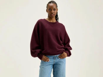 Online Bellerose Milos Ronde Hals Sweatshirt Wine