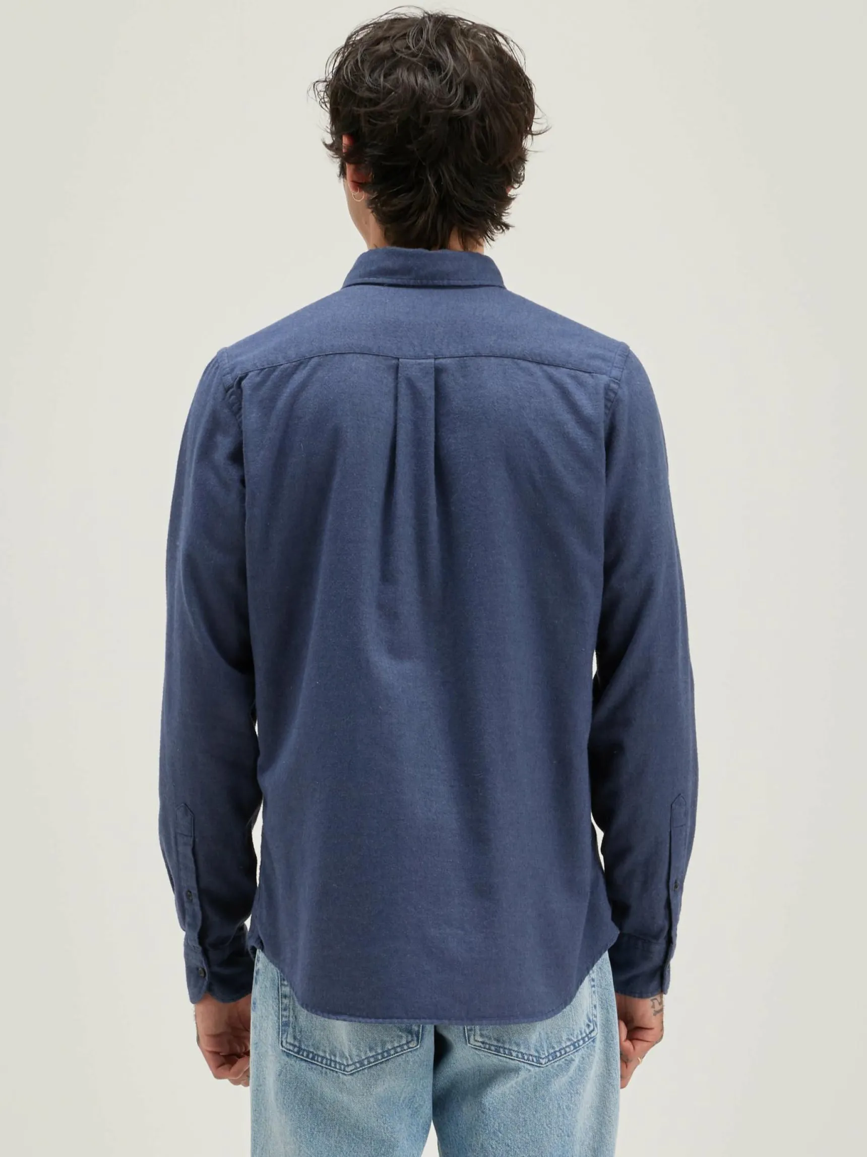 mire-slim-hemd-MoJaBvKN-3.webp Outlet Bellerose Mire Slim Hemd Metal Blue