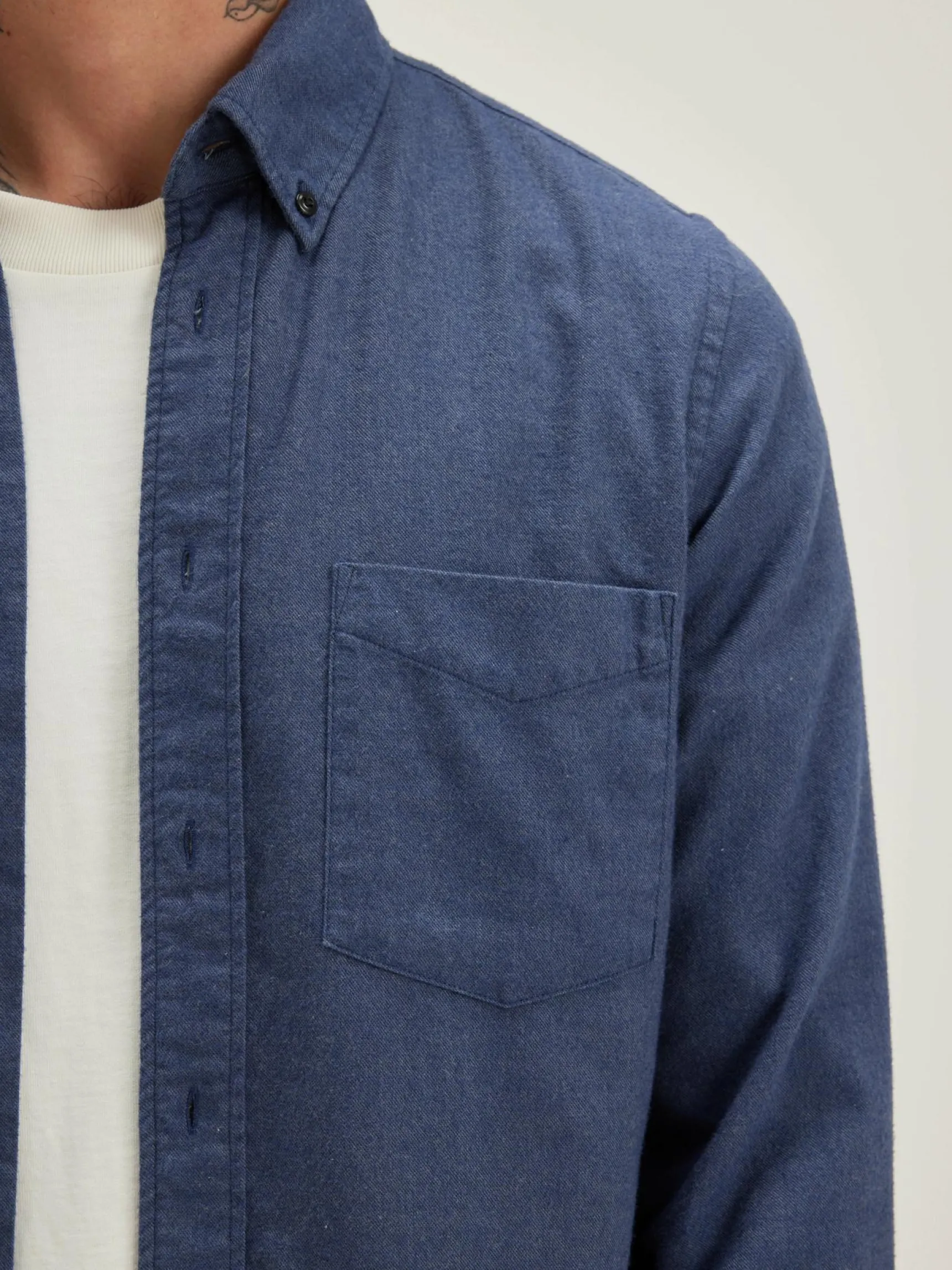 mire-slim-hemd-MoJaBvKN-4.webp Outlet Bellerose Mire Slim Hemd Metal Blue