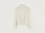 Outlet Bellerose Missy Lange Mouwen T-shirt Oyster