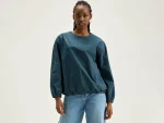 Online Bellerose Padoue Geruite Blouse Myrtille / Sea Pine