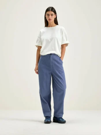 Discount Bellerose Pasop Relaxed Broek Myrtille