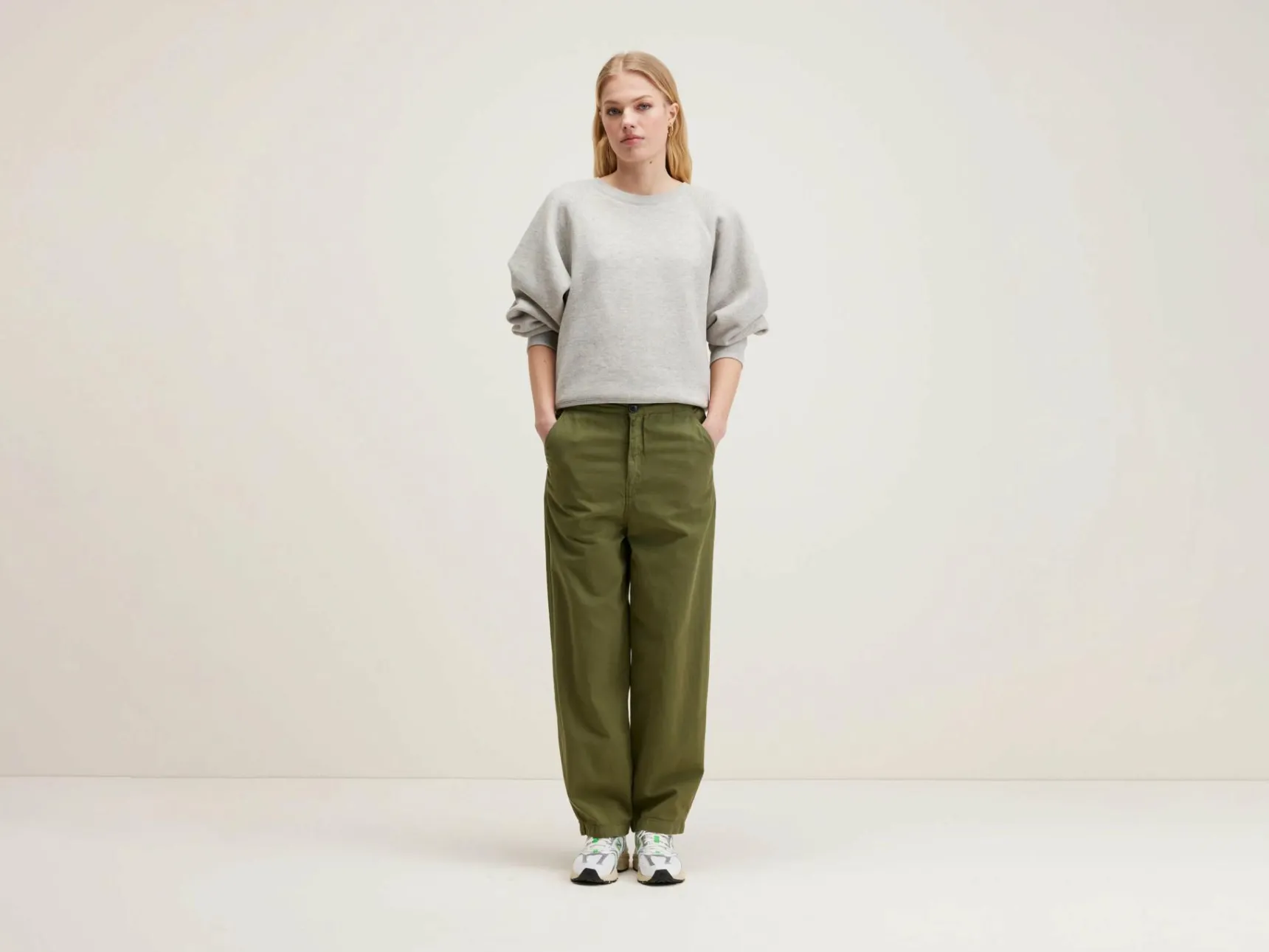 pasop-relaxed-broek-ZhYEkIvF-0.webp Sale Bellerose Pasop Relaxed Broek Army