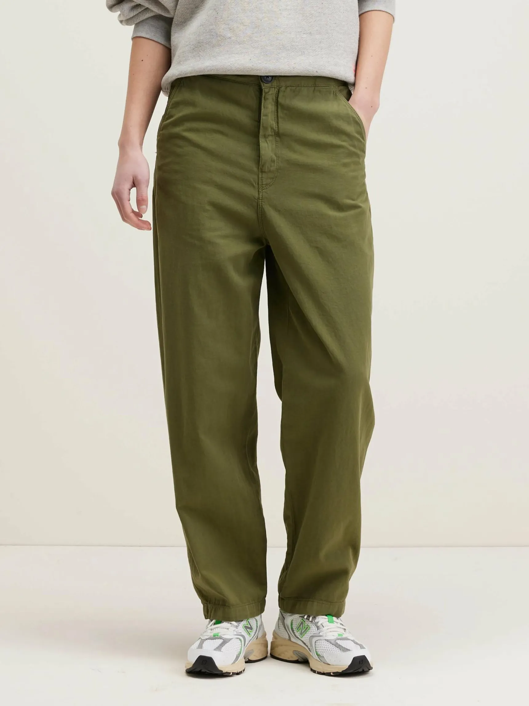 pasop-relaxed-broek-ZhYEkIvF-2.webp Sale Bellerose Pasop Relaxed Broek Army