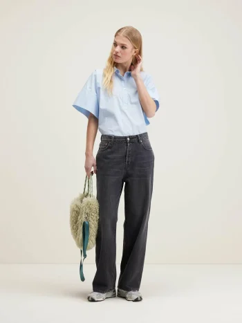 Best Bellerose Paty Wijde Jeans Used Black