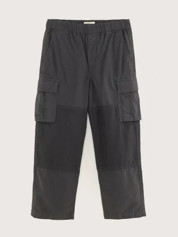 New Bellerose Pazy Cargo Broek Black Sand