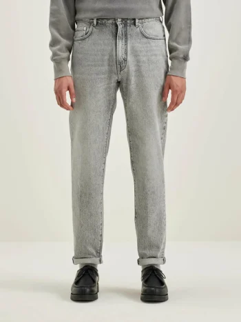 Sale Bellerose Peeg Tapered Jeans Used Grey