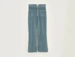 Sale Bellerose Pepy Corduroy Broek Metal Blue