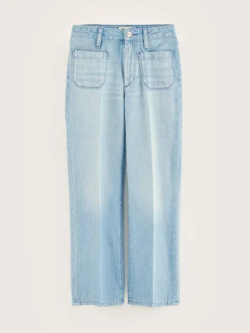 New Bellerose Pepy Flared Jeans Light Blue Stone