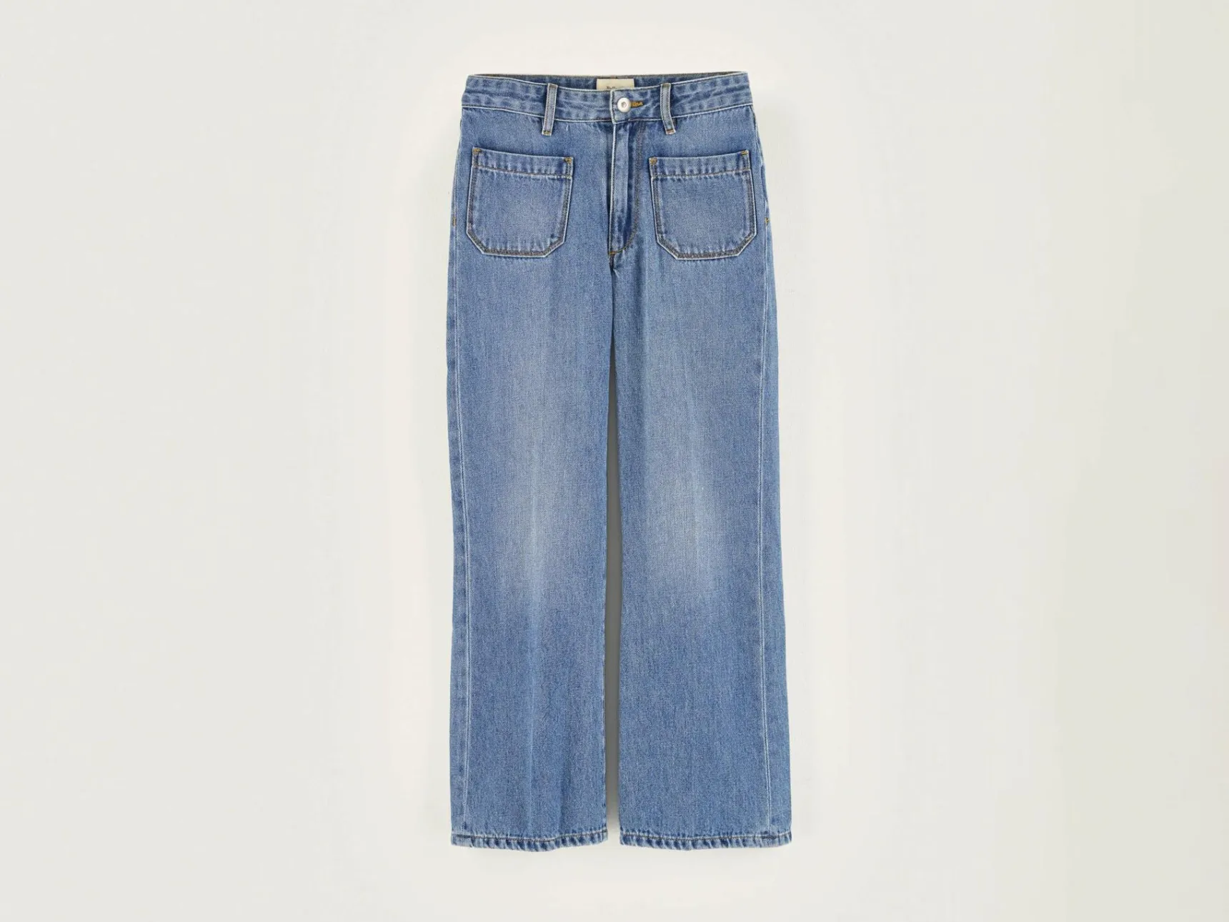 pepy-flared-jeans-GDRNFvgW-0.webp Sale Bellerose Pepy Flared Jeans Medium Blue Bleach