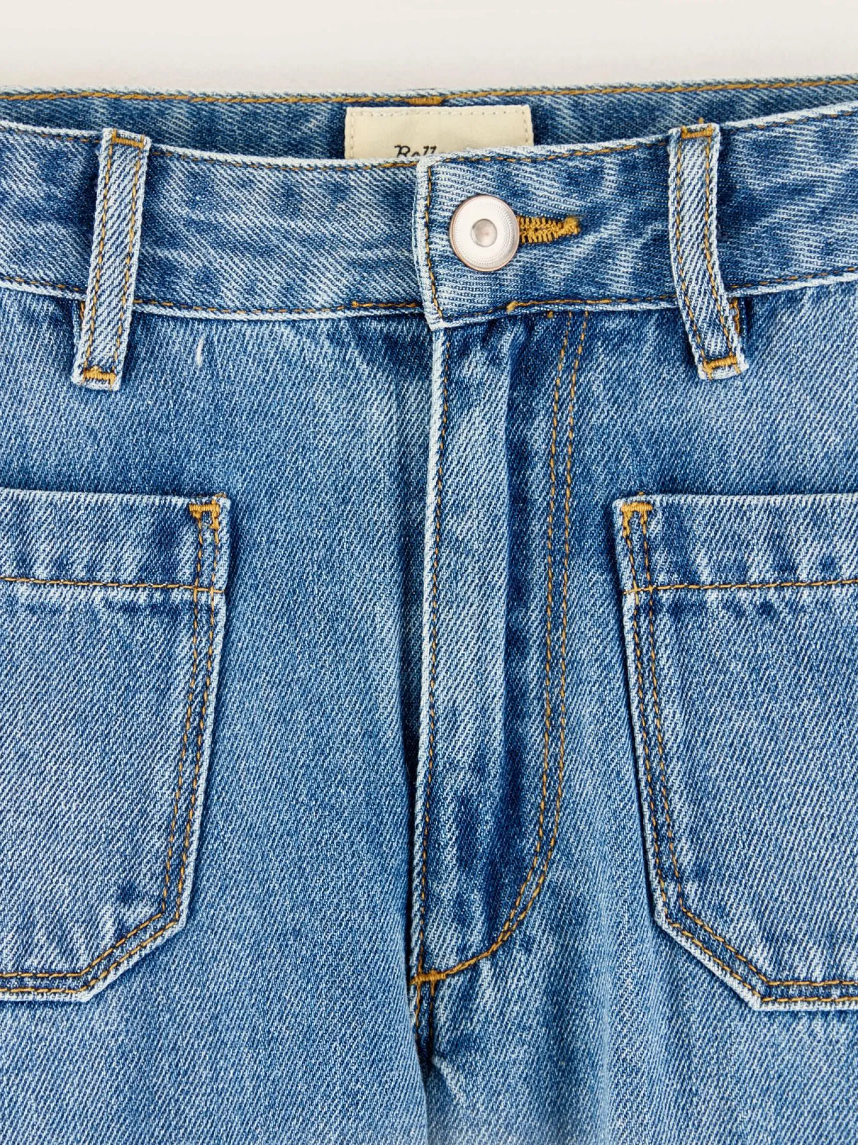 pepy-flared-jeans-GDRNFvgW-2.webp Sale Bellerose Pepy Flared Jeans Medium Blue Bleach