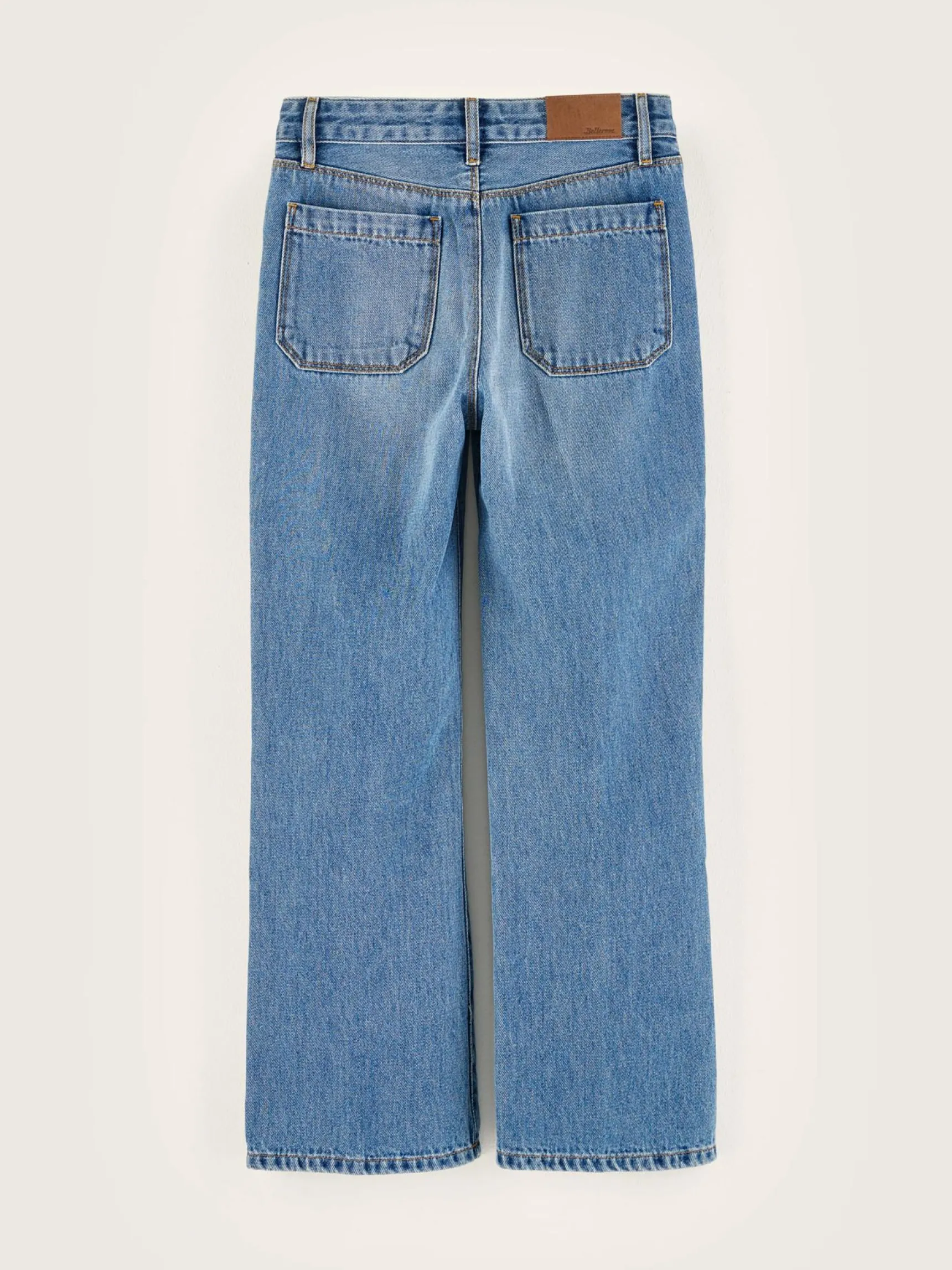 pepy-flared-jeans-GDRNFvgW-3.webp Sale Bellerose Pepy Flared Jeans Medium Blue Bleach