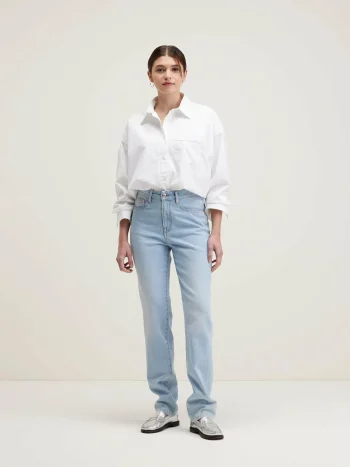 Online Bellerose Ping Slim Jeans Light Blue Bleach