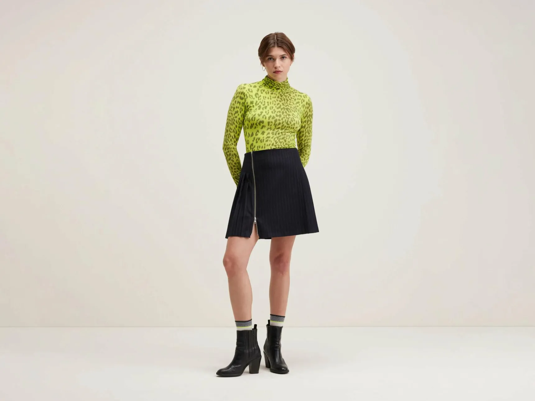 plix-mini-plooirok-vRMAnFIN-0.webp Online Bellerose Plix Mini Plooirok