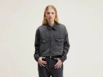 Sale Bellerose Polar Cropped Hemd Used Black