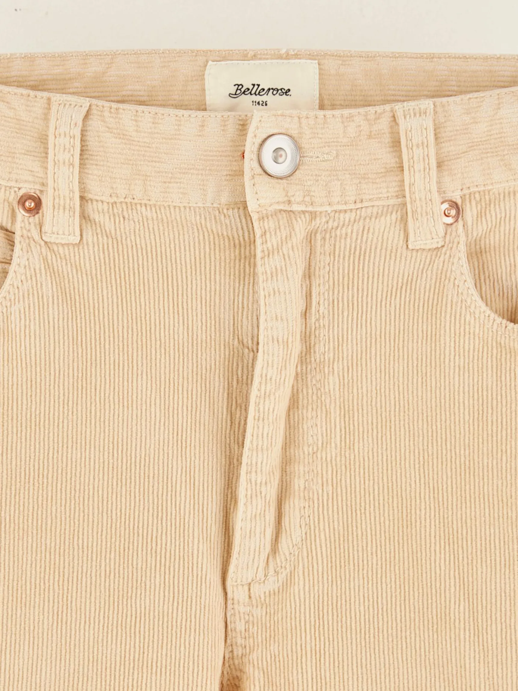 popies-corduroy-broek-WRLhdiem-2.webp Outlet Bellerose Popies Corduroy Broek Sugarcane