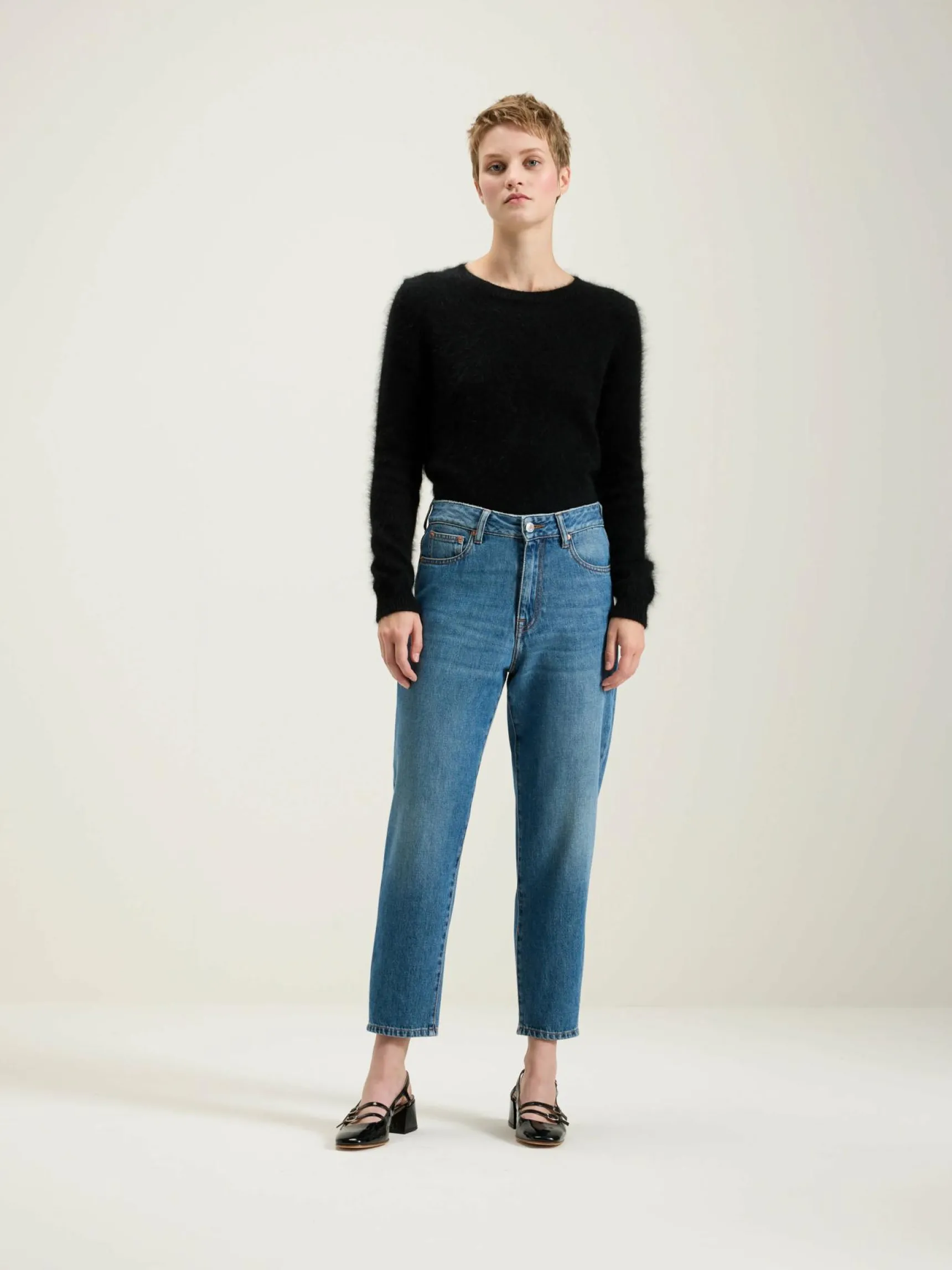 puddy-tapered-cropped-jeans-UGaHfEEV-1.webp Outlet Bellerose Puddy Tapered Cropped Jeans