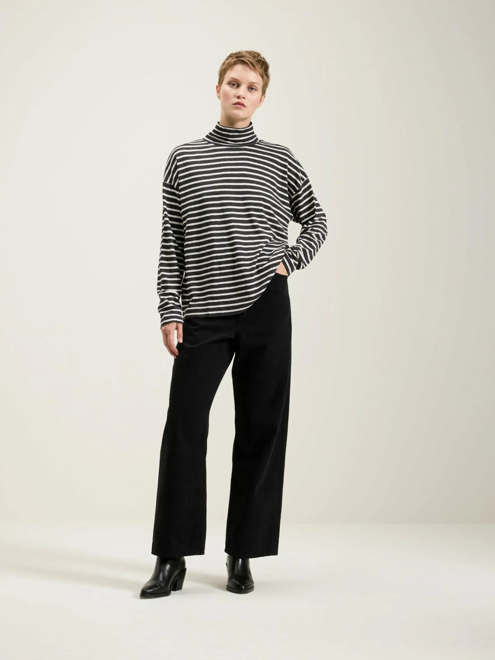 sarahwear-foggy-gestreepte-col-SKHzZLmN-2.webp Hot Sarahwear Foggy Gestreepte Coltrui T-shirt