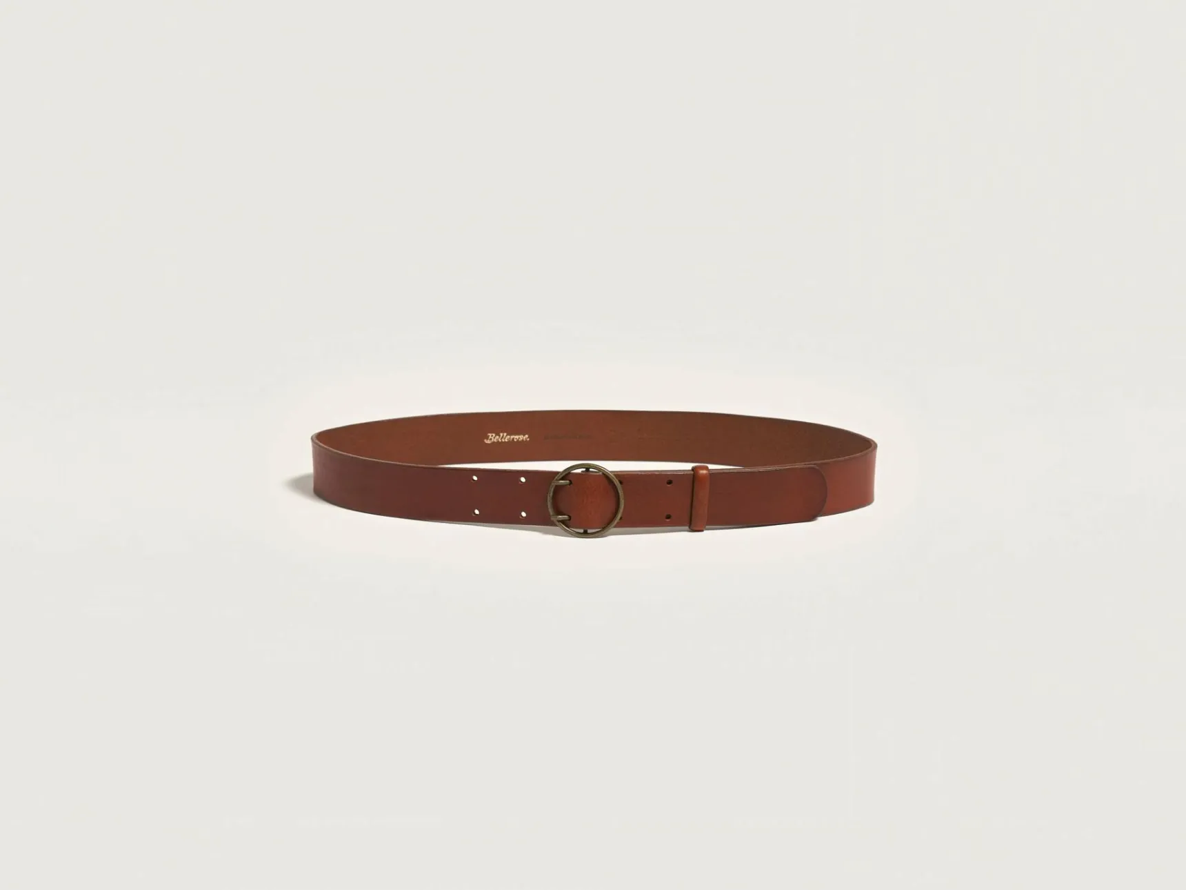 selya-leren-riem-FwsAWBFh-0.webp Sale Bellerose Selya Leren Riem Cognac