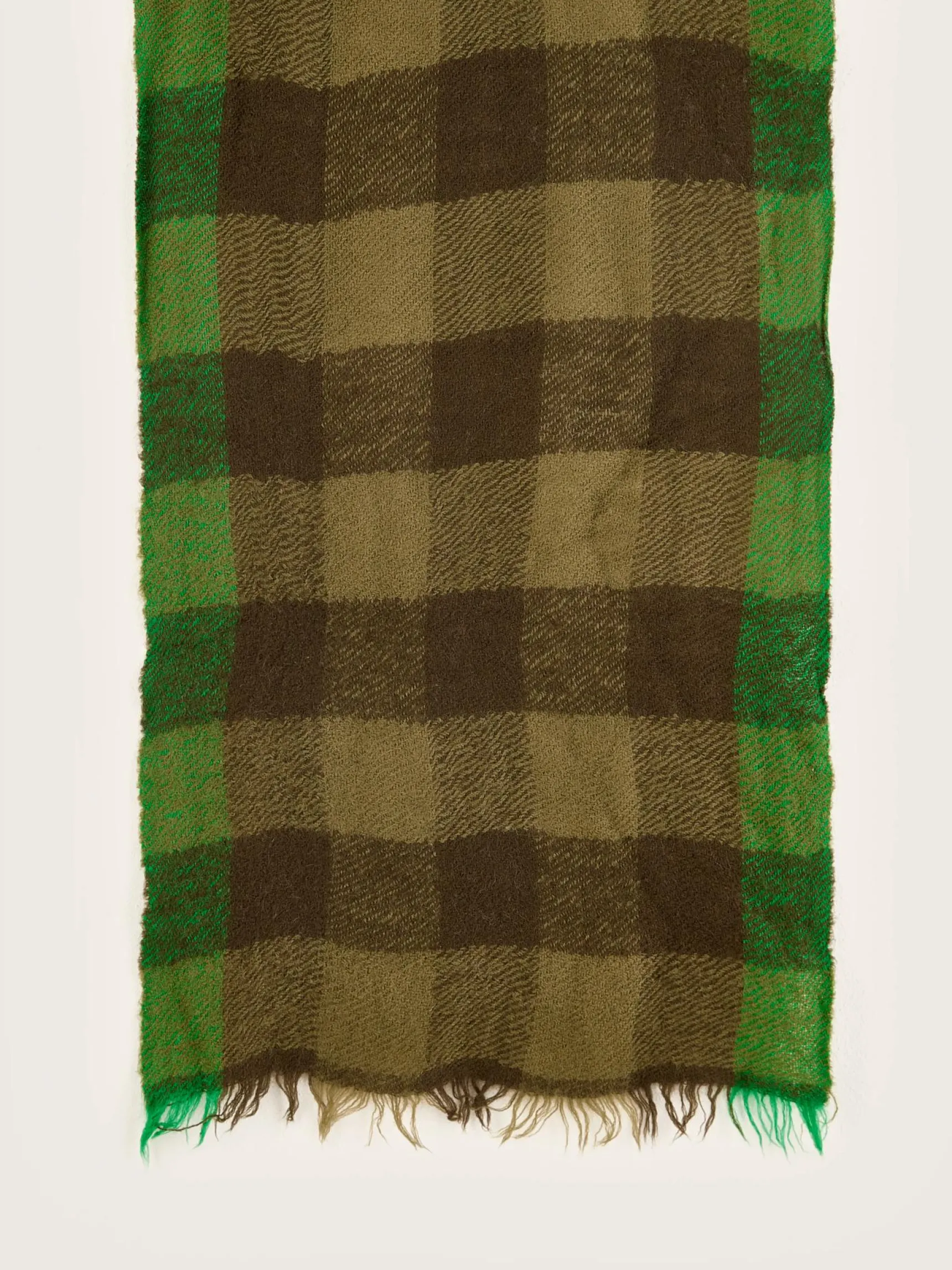 sidiki-geruite-sjaal-qrsoNkZC-4.webp Online Bellerose Sidiki Geruite Sjaal Jeep / Moss