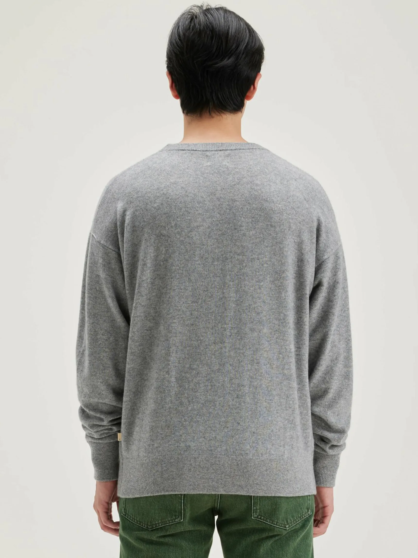 slamy-ronde-hals-trui-HlRVNFYT-3.webp Sale Bellerose Slamy Ronde Hals Trui Heather Grey