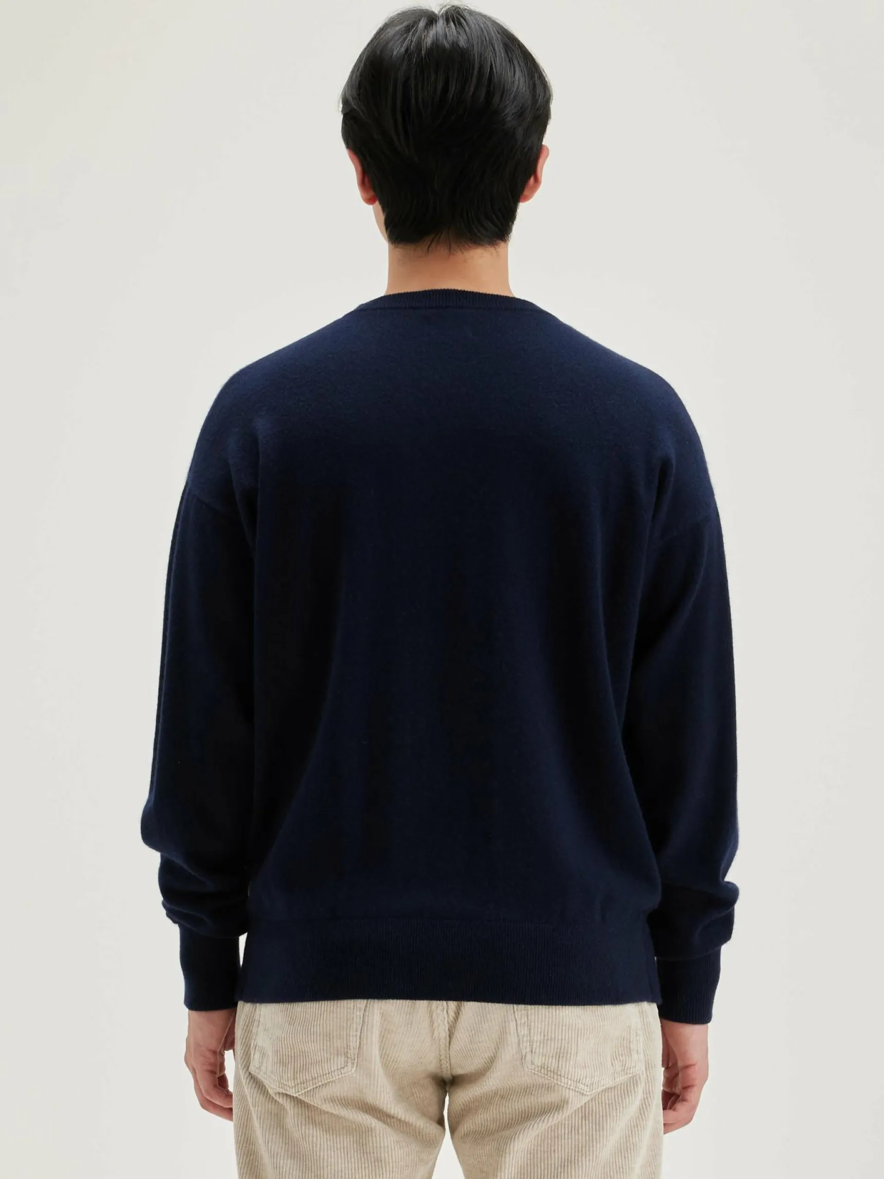 slamy-ronde-hals-trui-mPrXzwwe-3.webp Outlet Bellerose Slamy Ronde Hals Trui Navy